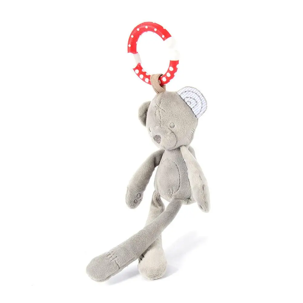 Cute Soft Baby Girl Boys Plush Toys Bed Rattle Hook Stroller Seat Hanging Toys Animal Rabbit Bear Hobbies Smooth Toys Cute Soft Baby Girl Boys Plush Toys Bed Rattle Hook Stroller Seat Hanging Toys Animal Rabbit Bear Hobbies Smooth Toys