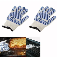 2 шт. перчатки для духовки термостойкие поверхности ручной защитный кухонный инструмент