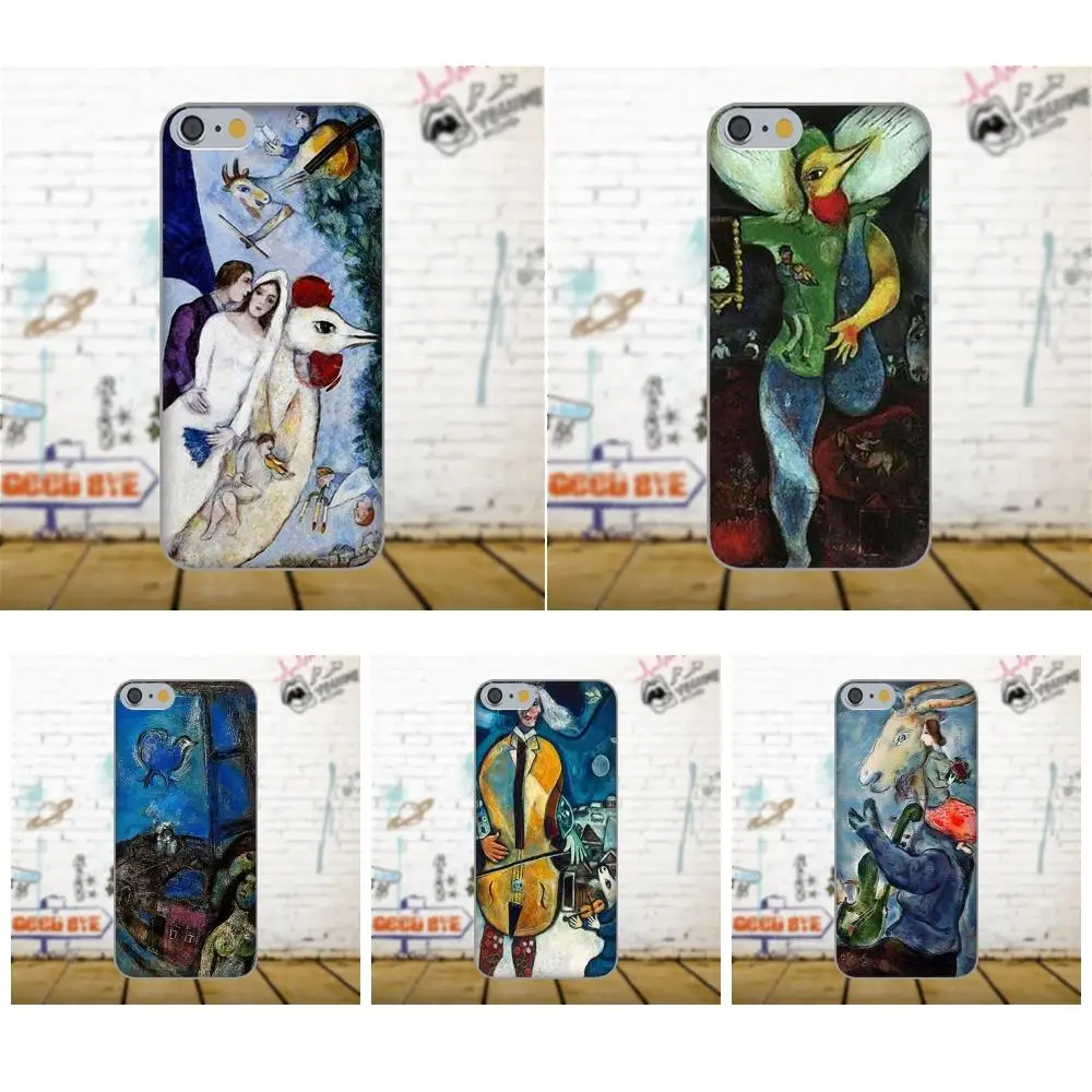 

Bixedx TPU Protector For Galaxy A3 A5 A7 J1 J3 J5 J7 S5 S6 S7 S8 S9 edge Plus 2016 2017 Marc Chagall