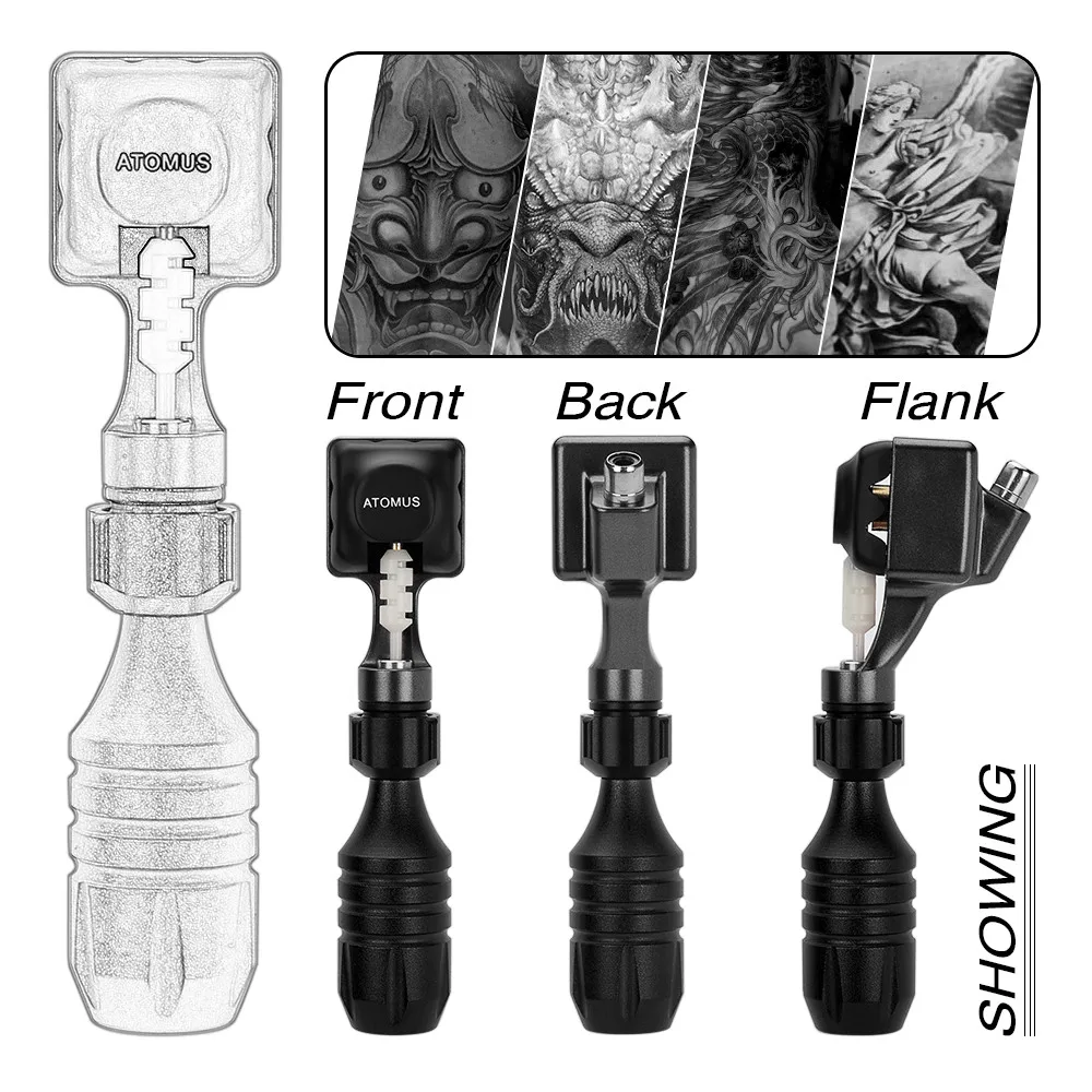 

1Set Shell Rotary Tattoo Machine Alloy Lightweight Tattoo Motor Tattoo Tool Permanent Tattoo Machine and Needles Value Discount