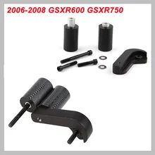 Frame Slider Pad For 2006-2008 Suzuki GSXR600 GSXR750 GSX-R 600/750 GSXR 600 750 Motorcycle Crash Pad Falling Protection цена Frame Slider Pad For 2006-2008 Suzuki GSXR600 GSXR750 GSX-R 600/750 GSXR 600 750 Motorcycle Crash Pad Falling Protection цены онлайн