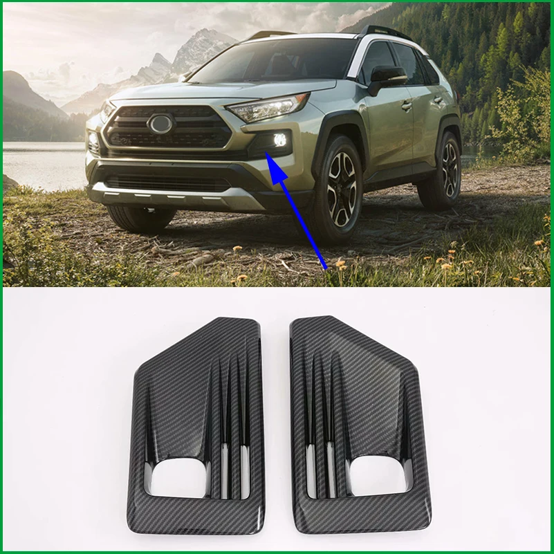 Противотуманная фара на передний бампер для Toyota RAV 4 RAV4 Adventure 2019 2020 ABS|Хромирование|