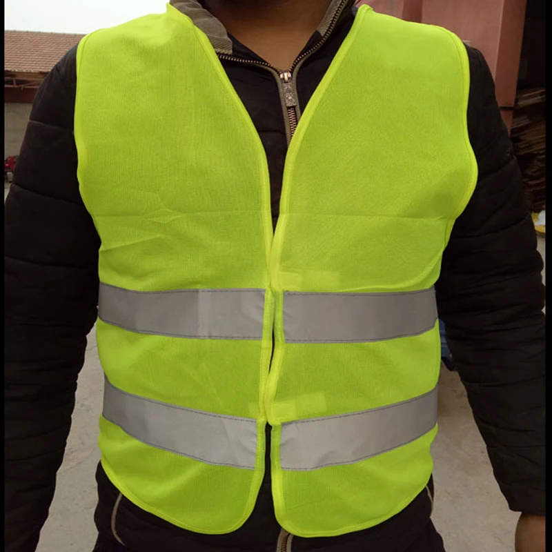 Reflective Safety Vest Strips For Construction Traffic Warehouse Visibility Security Jacket Reflective Strips Work Wear Uniforms