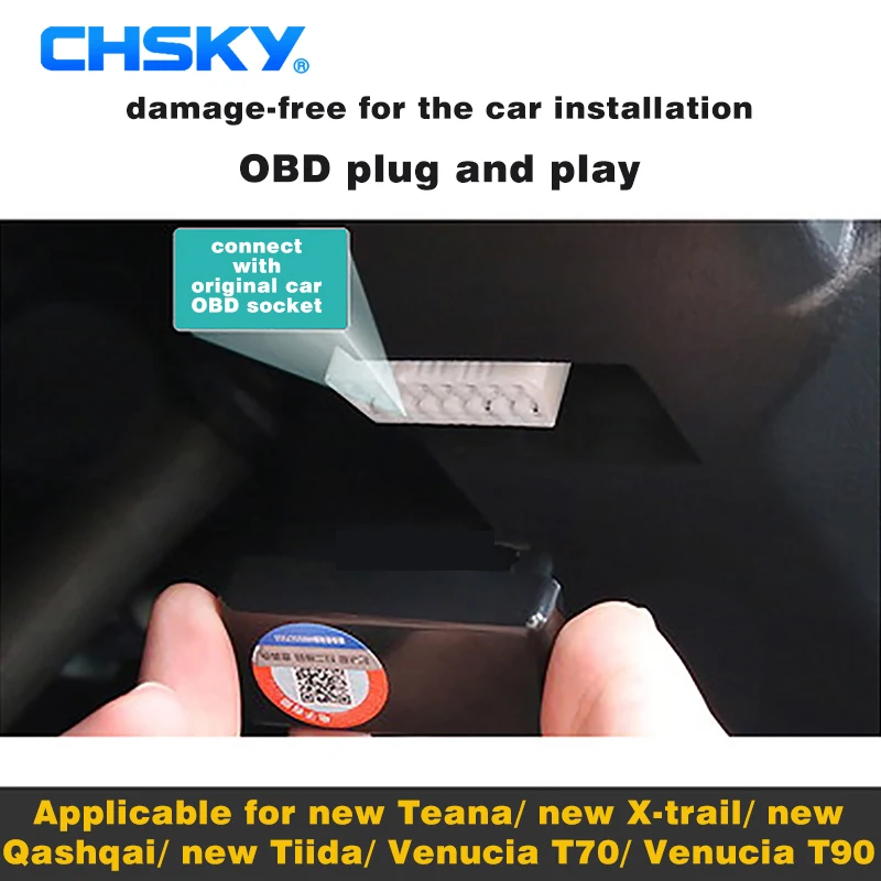 Система контроля давления в шинах CHSKY OBD TPMS для Nissan new X trail Tiida Qashqai Teana|Датчик шинах|