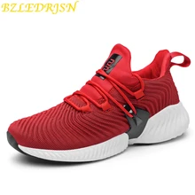 2019 High Quality Men Sneakers Lace Up Spring New Cushioning Sport Shoes Men Black Red Gray Male Adult Running Shoes for Man 2017 cushioning running shoes men spring autumn pu leather light lace up breathable brand man sneakers