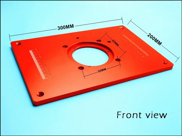 200*300 мм шаблон вставки маршрутизатора с 2 крышками, 5/" направляющая втулка