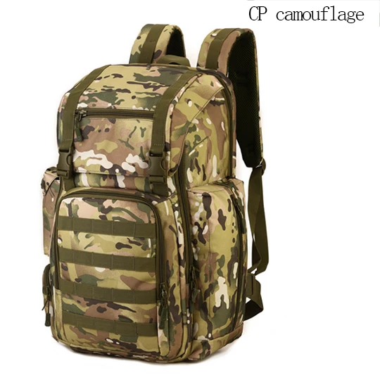 40L Водонепроницаемый Тактический маскировочный рюкзак мужской путешествия Спорт на открытом воздухе мужчины военный альпинистский Туризм Альпинизм кемпинг сумки - Цвет: CP camouflage