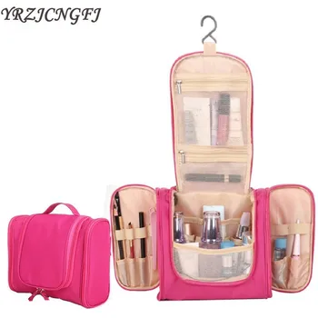 

Waterproof Travel Organizer Bag Women Cosmetic Bag Large Capacity Handbag Portable Unisex For Toiletries Toiletry Kit Wash Pouch