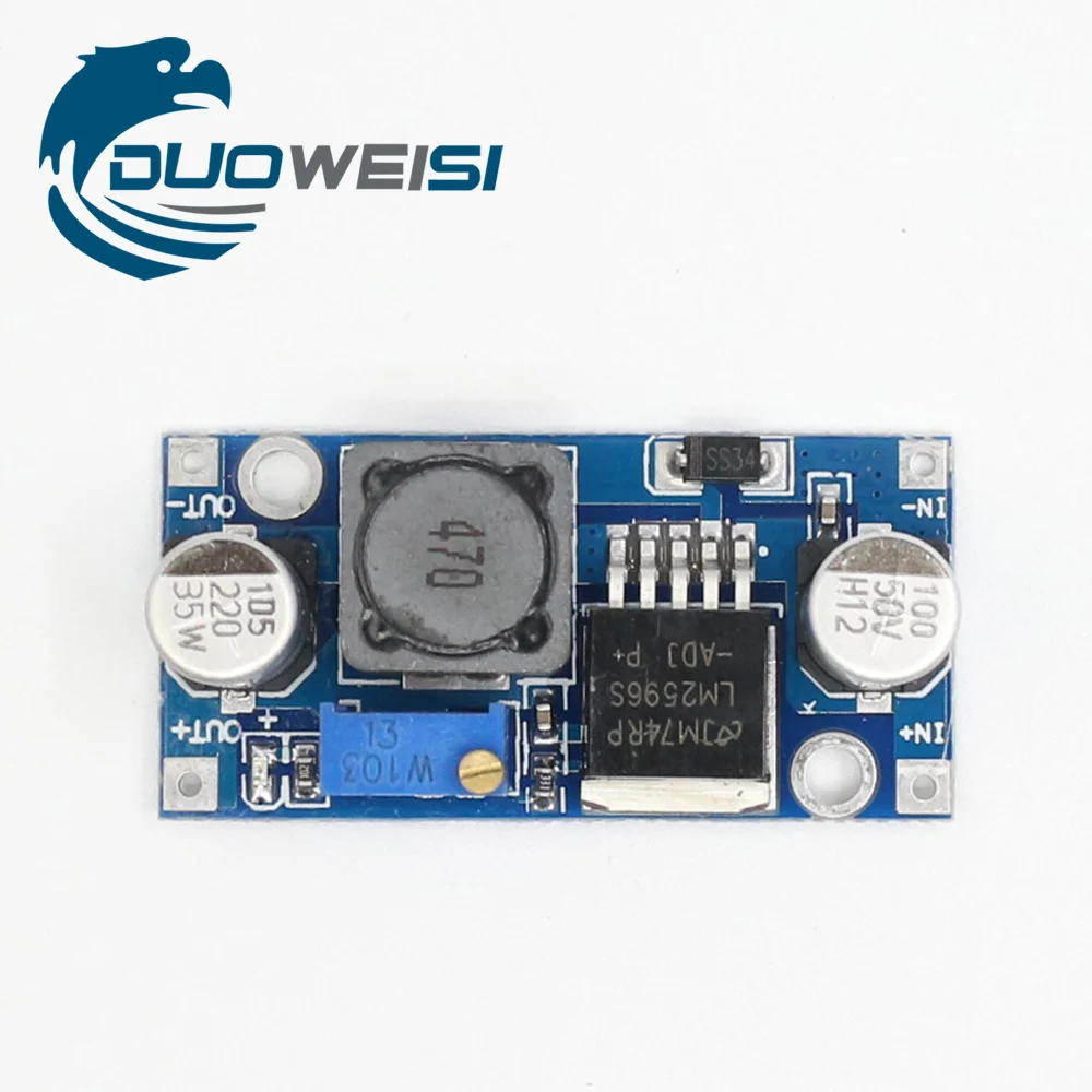 

LM2596S DC-DC Step-Down Power Module 3A Adjustable Buck Module Regulator Super LM2576