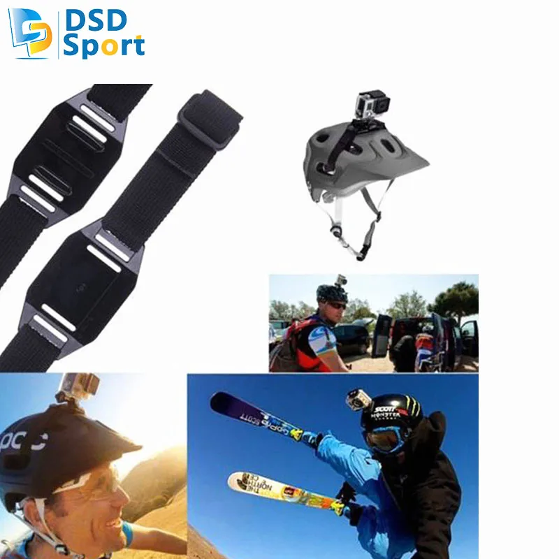 Vented Helmet Strap for SJCAM 4000 for gopro surf mount