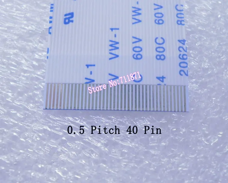 25 см Тип 0 5 Шаг 40P FFC кабель удлинитель Разъем 40Pin FPC Гибкий плоский адаптер