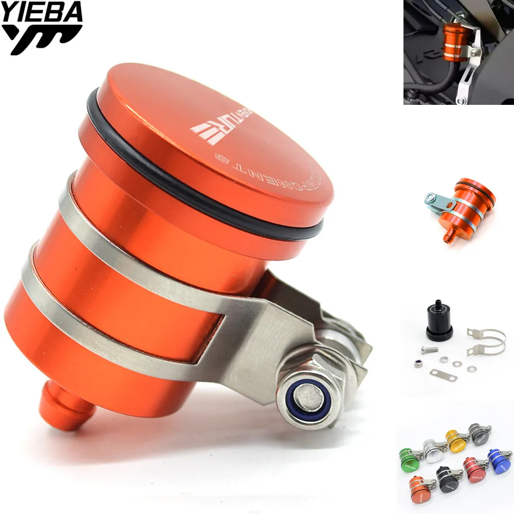 Motorcycle Fluid Reservoir Billet Rear Tank Oil Cup LOGO for KTM SupeR AdventuRe 1290 15-16 ADVENTURE 990 1050 1190 AdventuRe/R