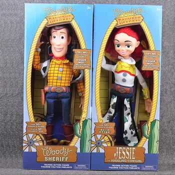 

2020 Toy Story 4 Talking Jessie Woody PVC Action Toy Figures Model Toys Children Birthday Gift Collectible Doll Free Shipping