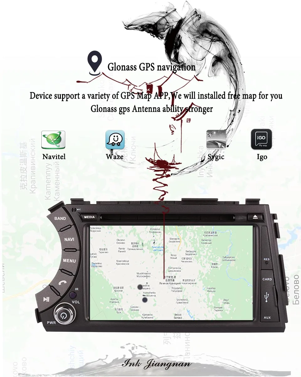 Flash Deal RAM 4GB Android 9.0 CAR dvd player radio For Ssang yong Ssangyong Actyon Kyron 2005-2013 with GPS Navi multimedia 4G WIFI Stereo 8