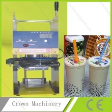 Цифровой ручной PP PE чашка с домашними животными запайки машина