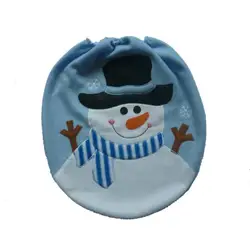 11,11 Лидер продаж рождественские украшения туалетный колпак с изображением снеговика одниночная, туалетная крышка 5 # разъемная