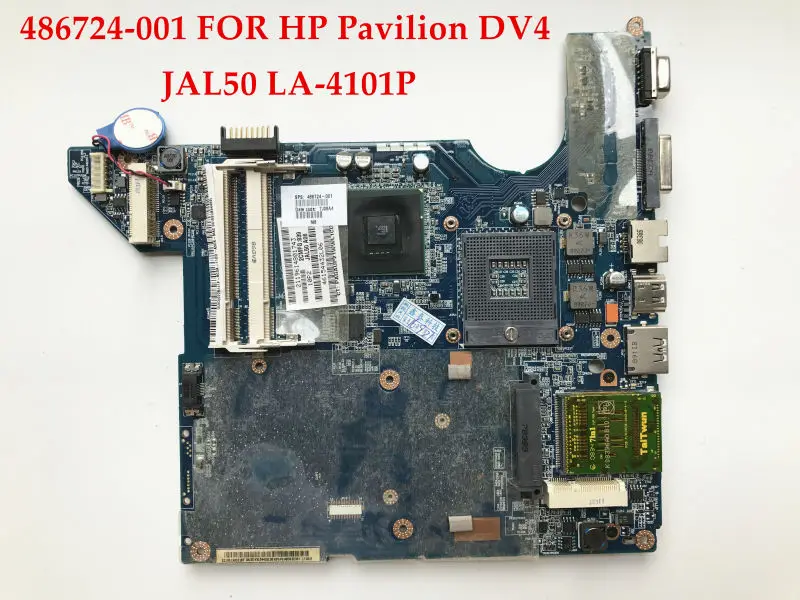 

High quality laptop motherboard for HP Pavilion DV4 486724-001 JAL50 LA-4101P DDR2 100% Fully tested