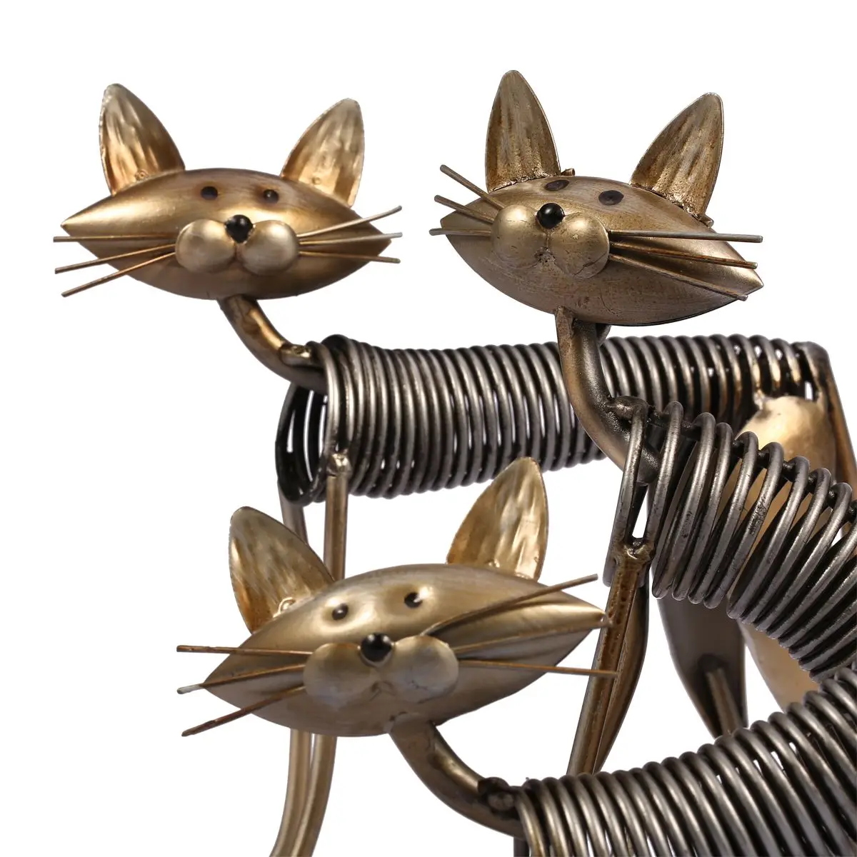 Металлическая скульптура TOOARTS Iron Art Cat весеннее ремесло для кошек украшение