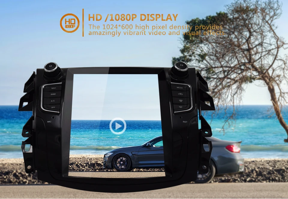 Discount KiriNavi 10.4" HD Touch Display Android 6.0 For NISSAN NAVARA NP300 Car Radio MP5 Audio GPS Navigation Multimedia Play 2017-2019 5