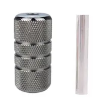 Высокое качество 25 мм 304L нержавеющая сталь Противоскользящий захват машины татуировки трубки задняя стволовая поставка оптом