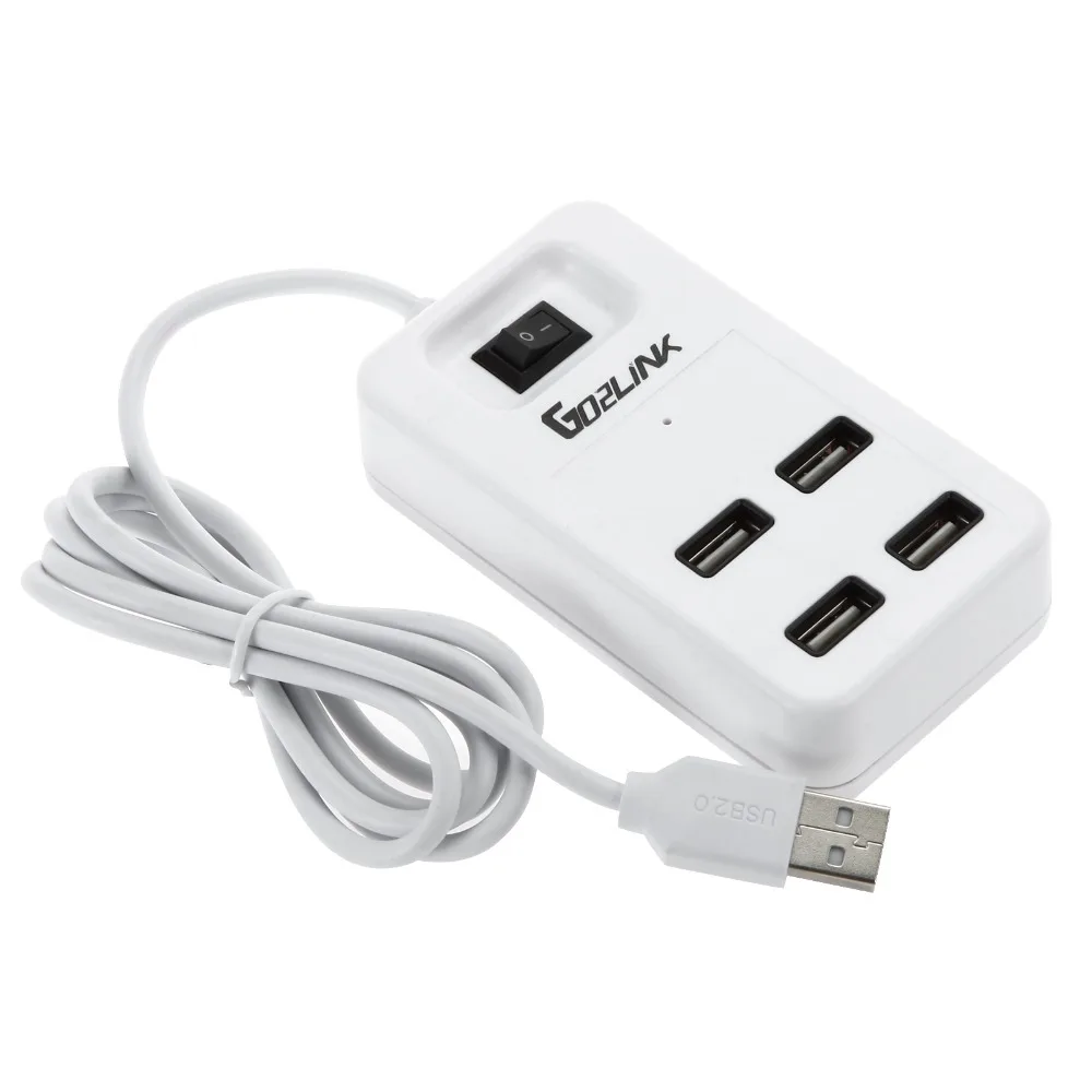 

Go2linkK Hot-USB HUB Premium 4 Port USB Hub Hab Data Transfer for iMac, MacBooks, PCs and Laptops