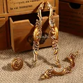 Designed 5Pair or 10PCS European Style Kitchen Door Furniture Handle Cupboard Drawer Wardrobe Cabinet Pulls Handles and Knobs| | | -