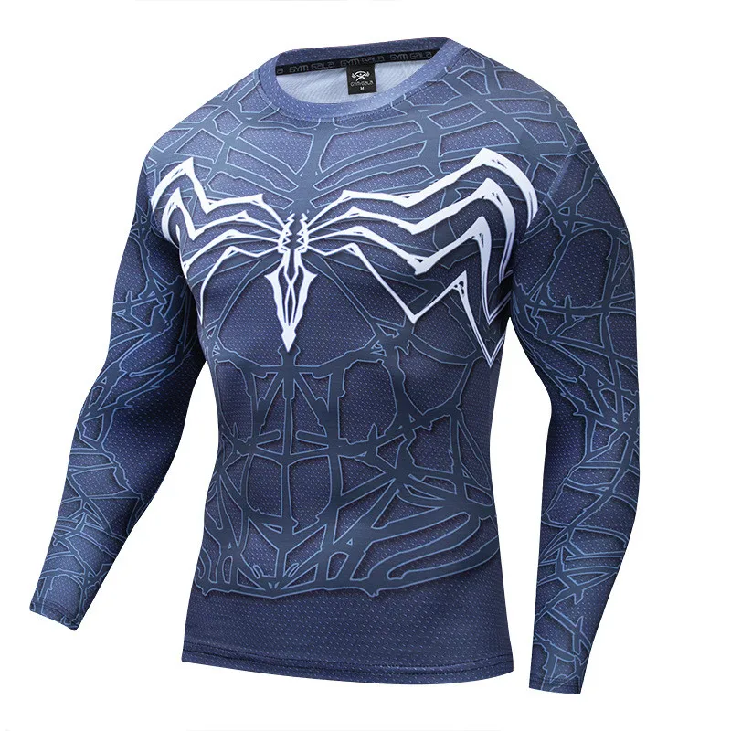 

Spider Man Far From Home 3D Printed T shirts Men Compression Shirts Raglan Sleeve 2019 Short Sleeve Cosplay Costume Tops Male