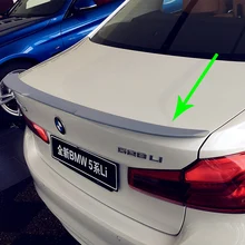 G30 530i 540i изменение M4 Стиль ABS задний Чемодан отделение спойлер автомобиля крыло для BMW G30 2017UP