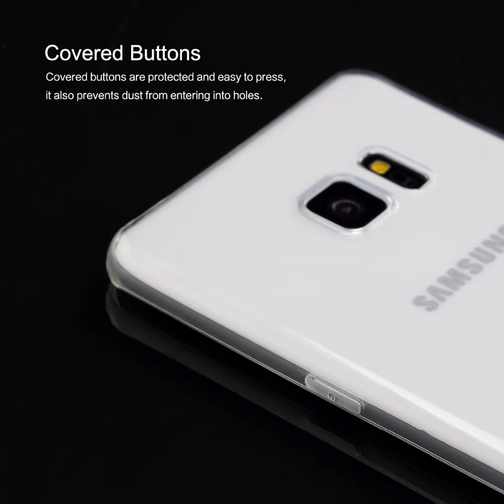 Прозрачный чехол на для Samsung Galaxy J3, J5, J7 года S3 S4 S5 S6 S7 край S8 s9 мягкий из термопластика силиконовый чехол ультра тонкий чехол s