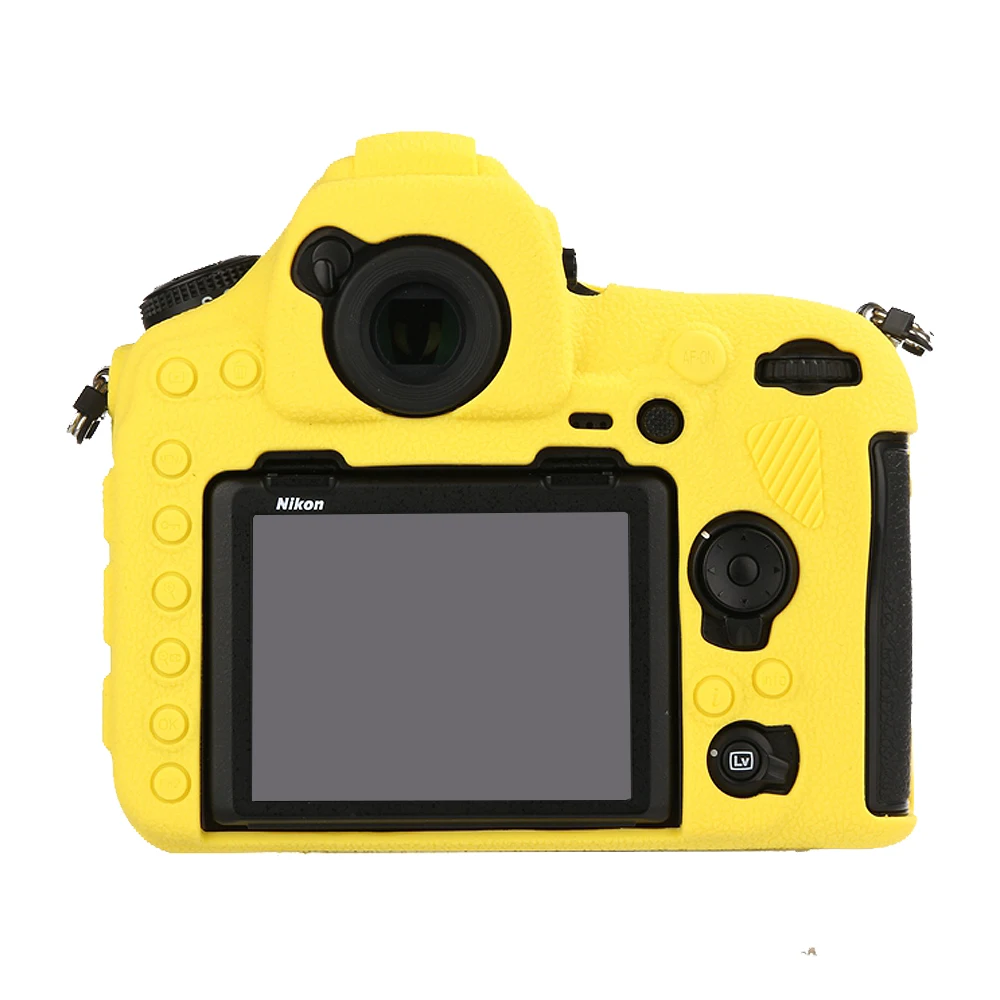 Мягкий силиконовый резиновый защитный корпус для камеры, кожаный чехол для Nikon D850 D5 4D 4S D7500 D800 D810, кожаная сумка для объектива
