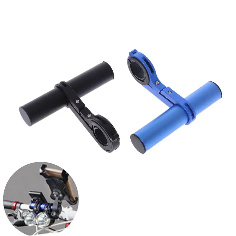 

Single Rod Bike Extension Holder Bycicle Flashlight Holder Handlebar Mobilephone Support Multifunctional Extender Mount Bracket