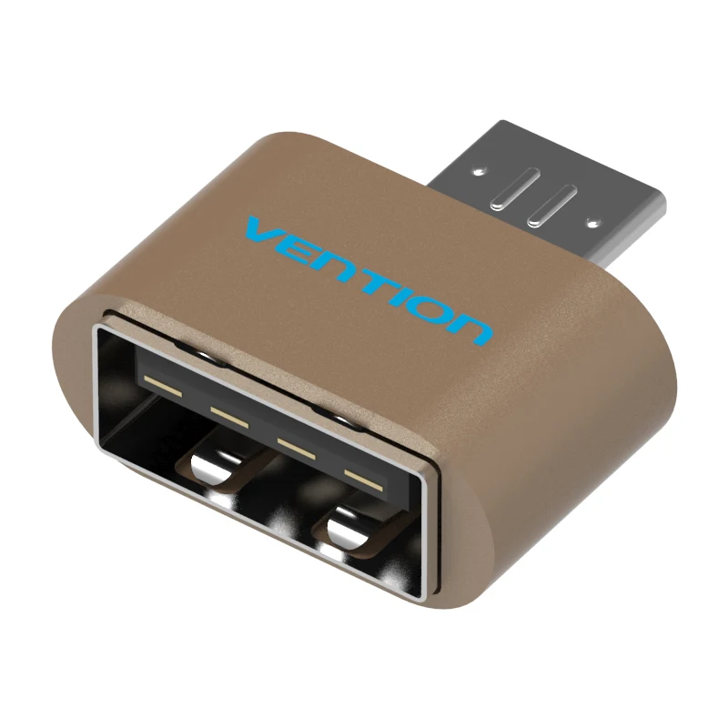 

Vention VAS-A07 Micro USB To USB OTG Mini Adapter 2.0 Converter for Android High Speed Certified Cell Phone Accessories