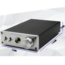 FX-AUDIO DAC-X6 HiFi 2,0 цифровой аудио декодер DAC вход USB коаксиальный оптический выход RCA Усилитель для наушников 16 бит 192 кГц DC12V