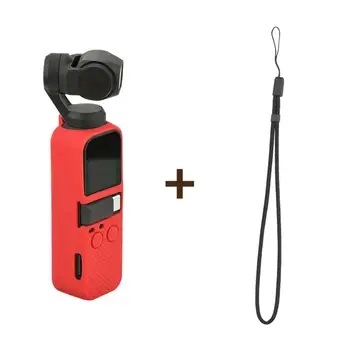 

Soft Silicone Case for DJI OSMO Pocket Handheld Gimbal Stabilizer Protective Case Protector Lanyard