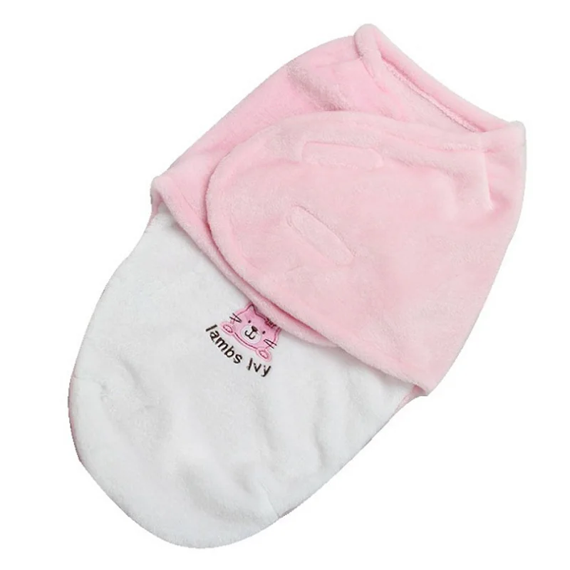 font b baby b font swaddle wrap flannel envelopes for newborns soft blanket swaddling font