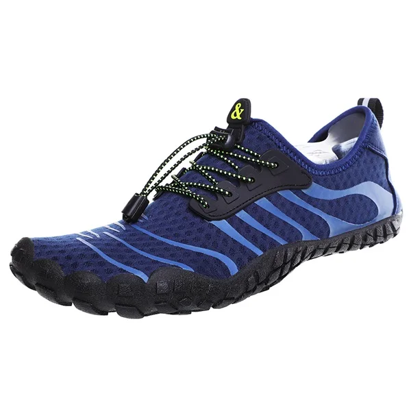 Мужская обувь с пятью пальцами, летняя водонепроницаемая обувь для мужчин, легкая мужская спортивная обувь, спортивные кроссовки для фитнеса 39-47 - Цвет: blue03