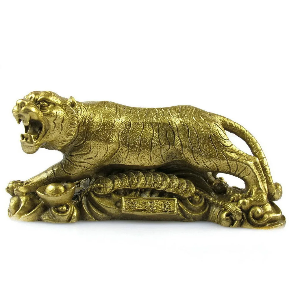 

Bronze gift lovers Art copper Patchwork pure tiger t810