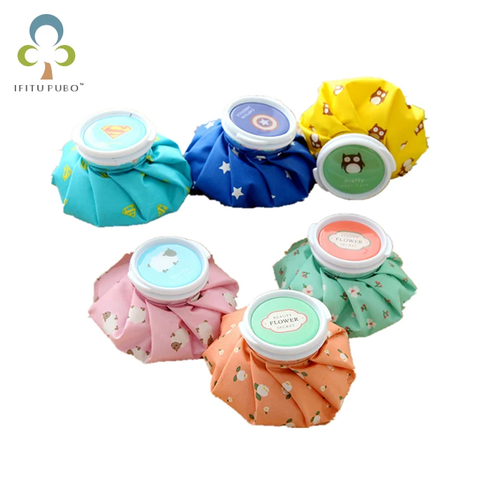 

Cute candy colors 6 inch 450ml Health Care Reusable Knee Head Leg Muscle Sport Injury Relief Pain Ice Bag Cap GYH
