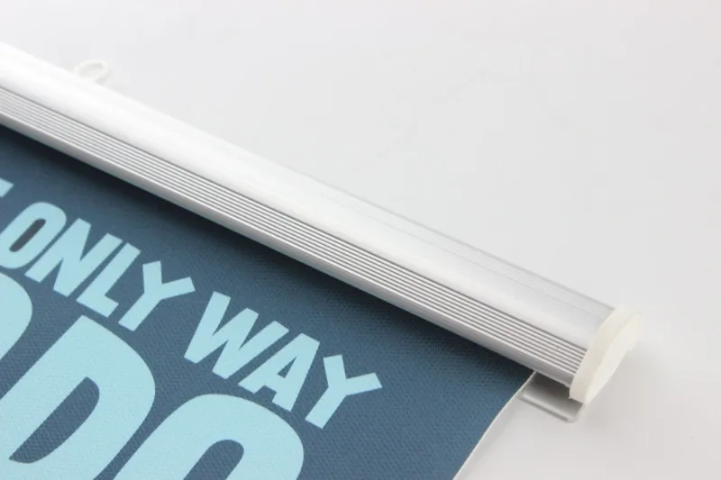 80CM Aluminium poster hanger rail strip supermarket promotion banner
