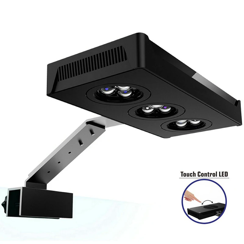 27W Full Spectrum Clip on LED Aquarium Hood Lighting for Saltwater