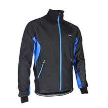 Thermal Cycling Jacket Winter Warm Up Fleece Bicycle Clothing Windproof Waterproof Sports Coat MTB Bike Jersey Size M To XXXL