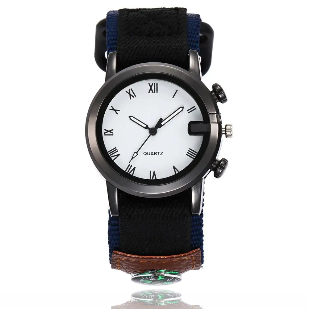 

Fashion Outdoor Sport erkek kol saati Roman Numerals Marker Men Quartz Analog Wrist Watch Gift men watch watches