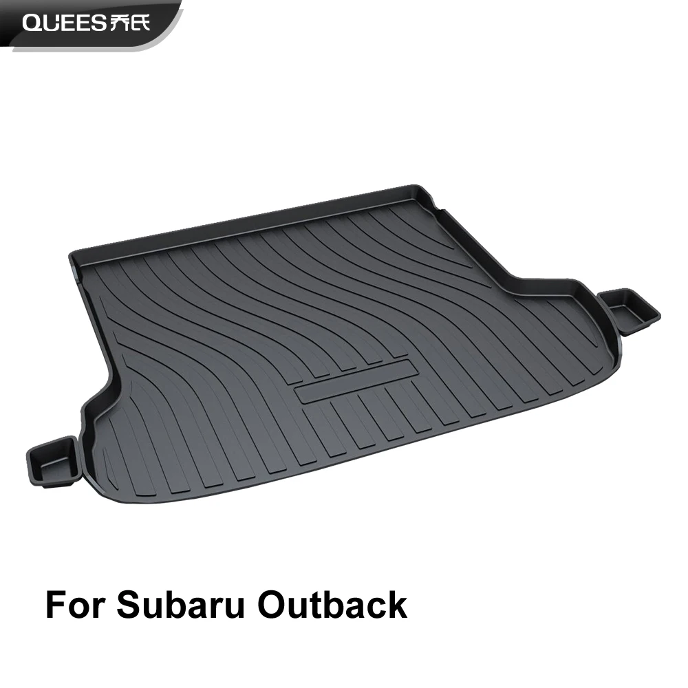 

QUEES Custom Fit Cargo Liner Tray Trunk Floor Mat for Subaru Outback model 2014 2015 2016 2017 2018