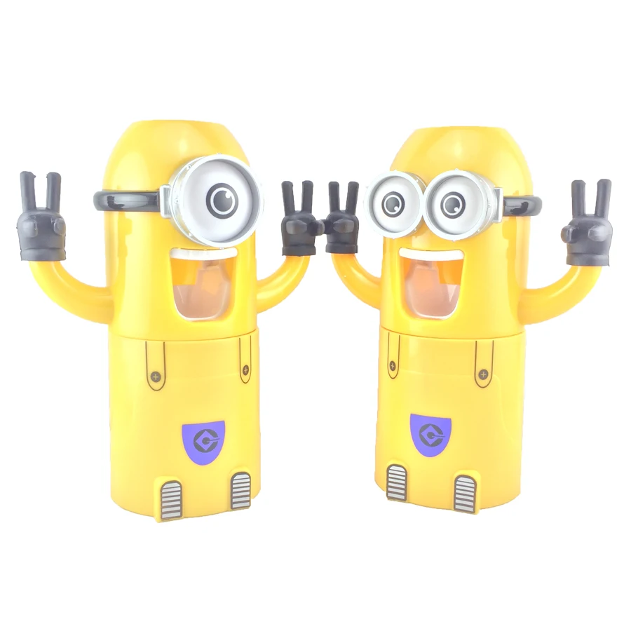 

Bathroom Products Creative Automatic Toothpaste Dispenser Wall Mount Toothbrush Holder for Kids Toothpaste Squeezer