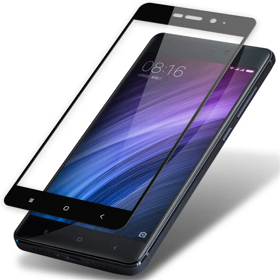 Для Xiaomi Redmi 4X Note 4X Note 4 X Global закаленное стекло 9H 2.5D полное покрытие защита экрана+ мягкая задняя защитная пленка подарок