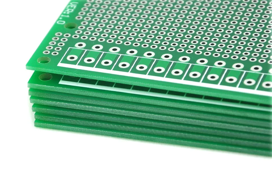 (10 шт./лот) двухсторонний Прототип PCB универсальная плата 296x72 мм.|double-side prototype