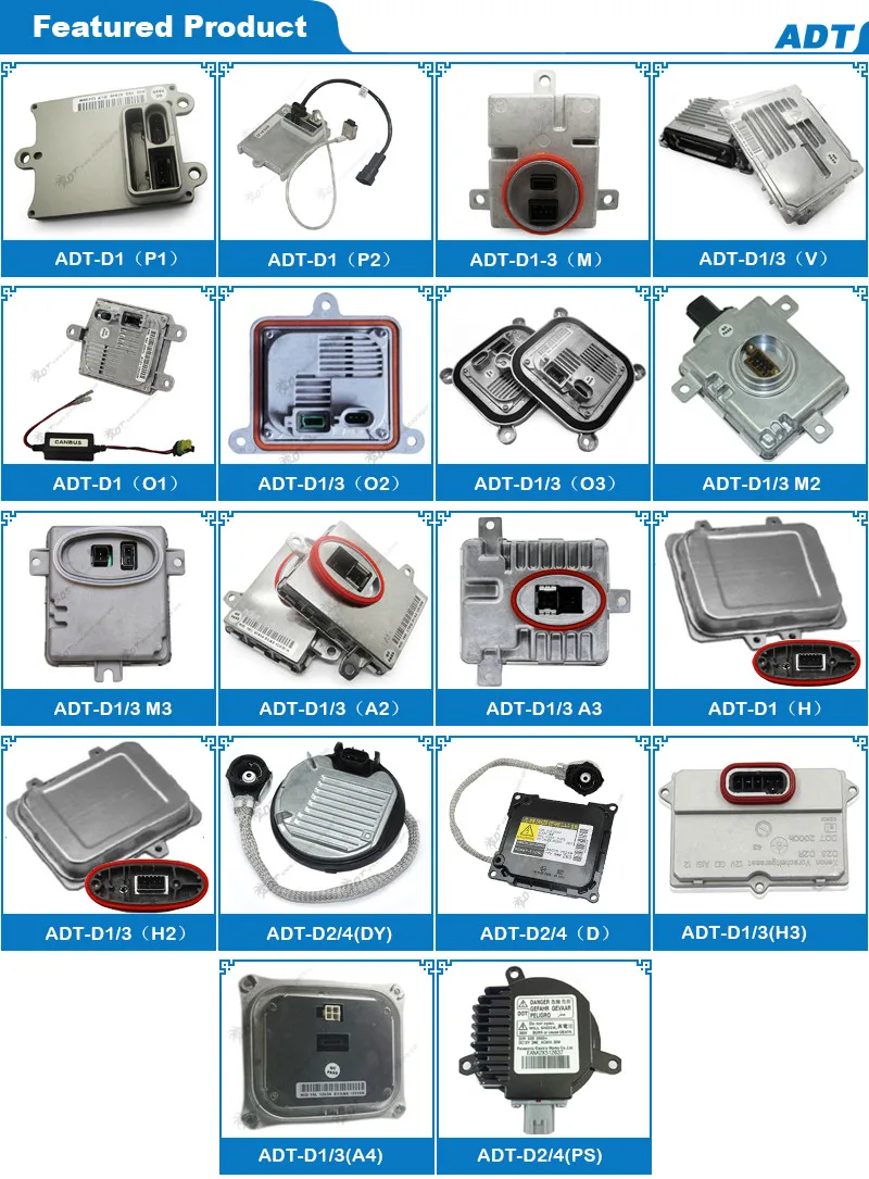 ADT OEM ballast & bulbs