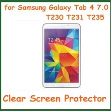 5 шт. Ultra Clear Экран протектор Защитная пленка для Samsung Galaxy Tab 4 7,0 T230 T231 T235 планшетный ПК без розничной посылка
