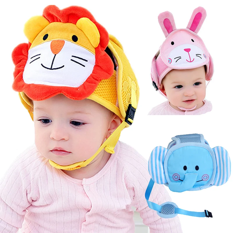 Baby Children Infant Adjustable Safety Helmet Headguard Protective