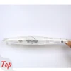 Jerry Spear 10pcs saltwater fishing lures hard bait magnetic weight unpainted blank body floating rattling minnow lures pesca ► Photo 3/6